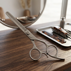กรรไกรซอยผมมืออาชีพ สแตนเลส 30 ฟัน ปลายทู่ สำหรับคนถนัดขวา ด้ามยาว - Product Image 3