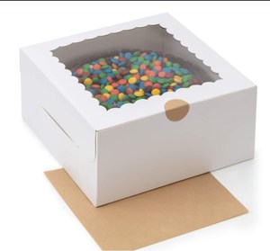 Hot sale white Cake paper pastry Boxes <strong>sweet</strong> <strong>box</strong> for cookie cake - Product Image 3