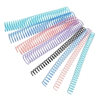 Bande de reliure spirale A4 grande capacité 30 trous, anneau de reliure simple pour carnet, reliure plastique DIY pour bureau et papier