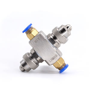 Endüstriyel Çok Amaçlı Çift Akışkan Nozulu, Kaplama, Soğutma, Nemlendirme ve Temizlik için Paslanmaz Çelik Hava Atomizeri, Dayanıklı - Product Image 5