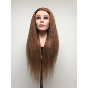 Testa da allenamento per scuole <span class=keywords><strong>di</strong></span> accademia europea, modello femminile da sposa con spalle, in capelli umani - Product Image 1