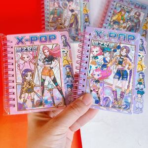 Carnet <span class=keywords><strong>de</strong></span> notes spirale séparé par pages, motif dessin animé, pour étudiant, sans couverture, petit format, motif groupe <span class=keywords><strong>de</strong></span> chasseurs <span class=keywords><strong>de</strong></span> sorcières - Product Image 1
