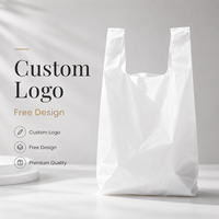 Sacs en plastique PE de haute qualité avec logo personnalisé, sacs imprimés sur mesure pour l'emballage de marchandises