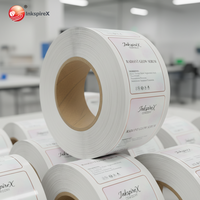 Étiquettes d'emballage personnalisées en vinyle adhésif imperméable avec hologramme pour flacons de 3 ml, parfums et lotions