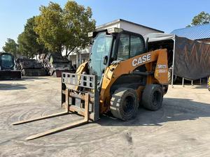 Chargeuse compacte sur pneus SR175, capacité 3 tonnes, moteur Cummins, orange, équipement de construction compact - Product Image 2