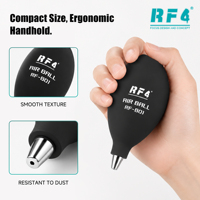 RF4 RF-B01 Peniup Debu Silikon Ramah Lingkungan dengan Aliran Udara Kuat untuk Perawatan Ponsel & Tablet