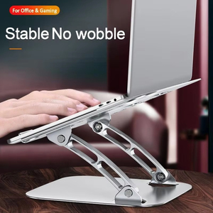 Soporte Plegable y Ajustable para Laptop/Tablet, de Aluminio de Lujo, con Diseño Hueco para Disipación de Calor - Product Image 4