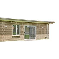 Maisonnette modulaire préfabriquée en acier léger, facile à assembler, écologique, imperméable, avec porte de sécurité, style chinois.