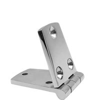 Nouvelles charnières de pont en acier inoxydable 316 pour yacht de pêche et bateau marin pour pièces de montage de bateau meubles porte-qualité garantie