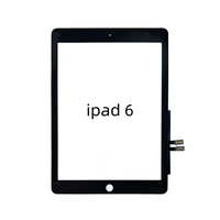 Para Apple iPad5 iPad6 iPad 5 iPad 6 5th 6th 2017 2018 A1822 A1823 A1893 A1954 Sensor de digitalizador de pantalla táctil Panel de vidrio exterior