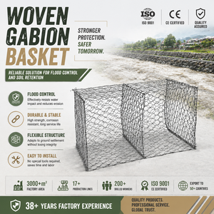 Gabions tissés de tailles standard Xinboyuan 1x1x2, murs de gabions, paniers en maille, gabions avec <span class=keywords><strong>prix</strong></span> réduit compétitif - Product Image 1