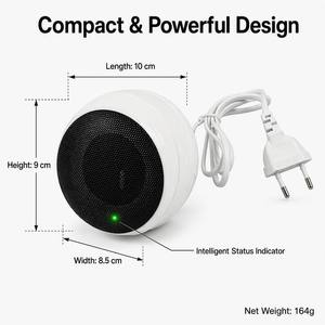 Vibrations-Mäusevertreiber mit Variabler Frequenz Elektronischer Rattenvertreiber Schlangen- und Skorpionabwehr für Lager, Bauernhof, Garage, Innenbereich - Product Image 4