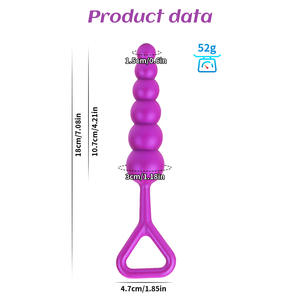 Anal Plug Butt Sex Toys pour femmes hommes Soft Silicone <span class=keywords><strong>Prostate</strong></span> Massager Mini Erotic Black Vibrator Anal Toys pour adultes - Product Image 5