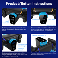 Batterie externe de 18 heures, 2000 mAh, protection contre les surintensités et les surtensions, pour manette de jeu PlayStation 5 PS5