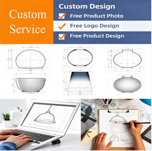 Nhà Máy Trực Tiếp Cung Cấp Hiện Đại Truyền Thống Pháp Phong Cách Hổ Phách Rắn Màu Kính Đèn Bóng Râm Hình Dạng Trong Suốt - Product Image 2