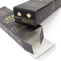 Coffret de poker de luxe écologique personnalisé, boîtes rigides, étanches, recyclables, style sac à main, jeu standard de casino, impression personnalisée