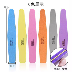 Nail file strips, manicure tools, nail file strips, double-sided nail files, polishing strips, <b>sponge</b> file strips - Product Image 2