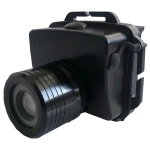 Lampe frontale miniature anti-explosion à LED T4 Nema 4X noire, réglable pour usage industriel - Product Image 1