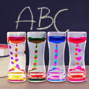 Liquid Motion Handheld Oil Timer Bubbler Liquid Hourglass Sensory Squeeze Juguetes para niños y adultos con autismo Ansiedad - Product Image 3