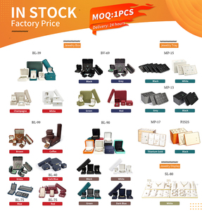 Nhà Sản Xuất Tùy Chỉnh Sang Trọng Cá Nhân Hộp Đồ Trang Sức Đặt PU Da Hộp Quà Tặng Đồ Trang Sức Hộp Bán Buôn - Product Image 6