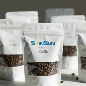 Bolsas de Embalaje de Café Biodegradables con Cierre, Personalizadas con Logotipo, Aptas para Alimentos, Reciclables, Tipo Stand Up Pouch - Product Image 3