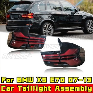 Pour BMW X5 E70 2007-2013, feux de jour à LED, feux antibrouillard étanches, ensemble de feux arrière, kit carrosserie - Product Image 1