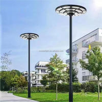 Lampe solaire de jardin d'extérieur Détecteur de mouvement d'intérieur Ufo 30W 60W Led 80 Lampadaire solaire Prix Luces Solares IP65 Paysage 6300