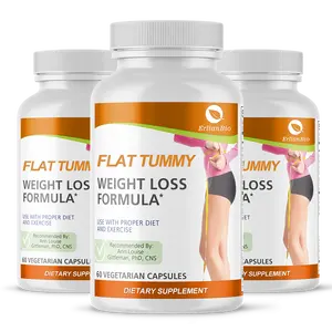 Oem Platte Buik Garcinia Cambogia Capsules 60 Stuks Vetverbranding Gewicht Te Verliezen Supplement Afslankende Platte Buik Capsules