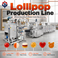 Ligne de fabrication de sucettes personnalisable TG pour des créations de bonbons originales