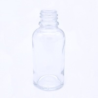 Flacon compte-gouttes en verre transparent à bon prix de 30ml