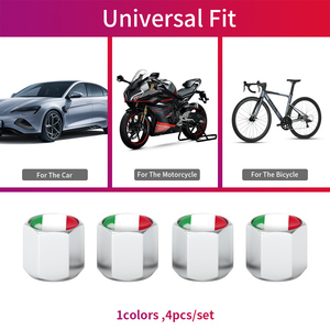 Bouchon de valve de pneu automatique avec boucle en cuir modifiée couvercle de valve de pneu solide nouvel approvisionnement - Product Image 2