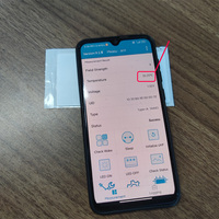 Étiquettes autocollantes de capteur de température RFID UHF passif pour la logistique des chaînes du froid et des sacs de sang