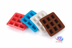 <b>9</b> Cavity Chocolate Mold Silicone square Ice <b>Cube</b> Tray - Product Image 6