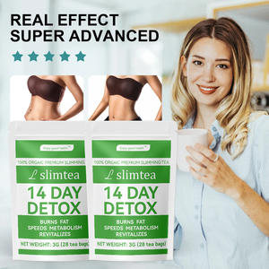 פרטי תווית צמחי מרפא שטוחים לשרוף תה בטן דיאטה דיאטה ירידה במשקל המוצר מהיר 14 ימים גמילה תה המרעה עבור בטן שטוחה - Product Image 4