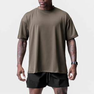 Maglietta da uomo americana gioventù ampia <span class=keywords><strong>taglie</strong></span> forti girocollo manica corta t-Shirt da uomo stampa di moda camicia sportiva con fondo - Product Image 3