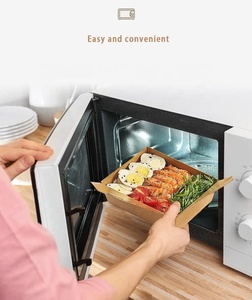 Cajas de <span class=keywords><strong>Sushi</strong></span> para Llevar, Reciclables, de Papel Kraft Marrón, Ecológicas, Personalizables, para Restaurantes, Catering y Fiestas - Product Image 5