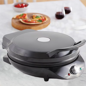 Nouvelle Machine à Pizza Électrique 2026, 10 pouces, 1400W, Multifonction, Antiadhésive, <span class=keywords><strong>Mini</strong></span> Plaque à Pizza pour Usage Domestique - Product Image 4
