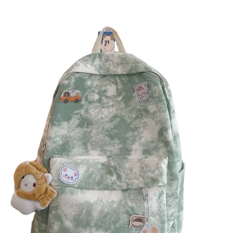 Простой элегантный школьный рюкзак студенческий дорожный рюкзак для пикника Повседневная сумка водонепроницаемый дизайн большой легкий рюкзак