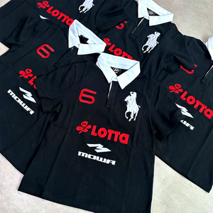 Üç Renkli Angel Fight Spurs İşlemeli Dar Kesim Kısa Kollu Tişört Trendy - Product Image 5