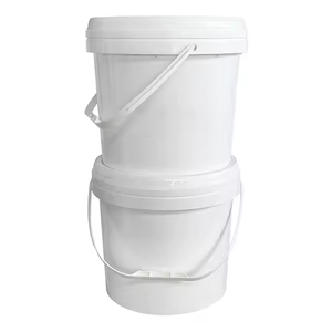 An toàn Polypropylene xô nhựa sơn bao bì 5gallon xô rõ ràng đen thùng xô 20 lít - Product Image 5
