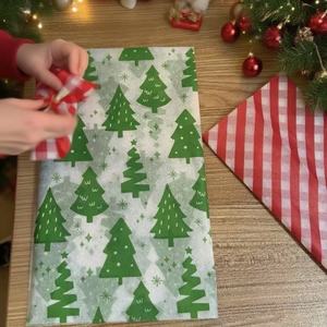 Giấy gói quà Giáng sinh chất lượng cao bán buôn, giấy gói quà tùy chỉnh, bao bì cho hộp quà, giày - Product Image 5