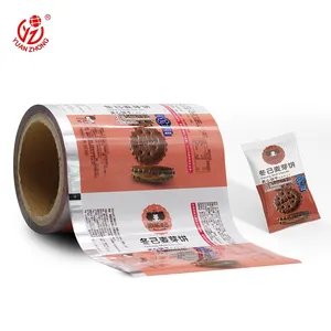 OEM ODM Factory Aluminum Food Film Package Plastic Pouch Packaging Printed Packaging Roll Film