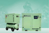 Compresseur d'air de défilement environnemental de haute qualité 25 Cfm 40 Cfm Compresseur d'air à vis sans huile robuste