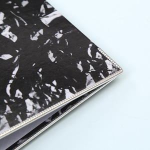 Cartella ad anelli personalizzata in PP A4 con due fori, raccoglitore a D, protezioni angolari con stampa logo - Product Image 4