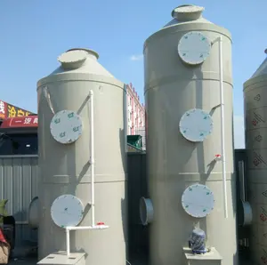 Cina Industri Menara Pemurnian/Wet Scrubber/Knalpot Gas Pembersih Semprot Menara Pemurnian