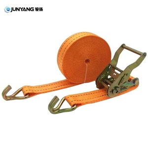 JUNYANG Correas de Amarre con Trinquete Retráctiles de Poliéster con Doble Gancho en J para Contenedores y Carga, con Garantía de Calidad, Más Vendidas - Product Image 5