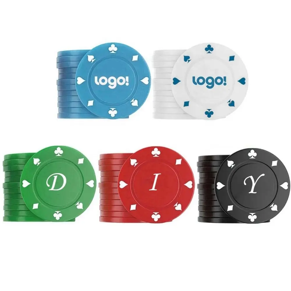 Casinò in ceramica personalizzata in argilla professionale che gioca 10 grammo Poker Chips Set di lusso