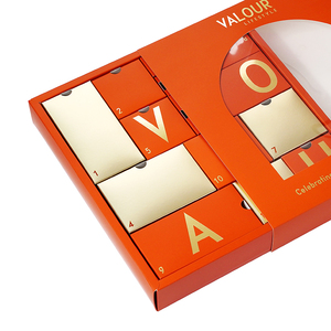 Caja de Calendario de Adviento Personalizada, Caja de Regalo con Cajones Extraíbles para Regalos de Navidad, Cosméticos y Joyería, Cuenta Regresiva de 12/24 Días - Product Image 6