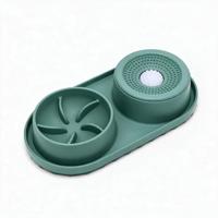 Gamelle en silicone anti-étouffement pour chiens et chats, tapis à lécher de qualité alimentaire avec ventouses puissantes pour une alimentation lente