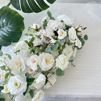 Magnifique chemin de table blanc pour mariage, longueur et couleur personnalisables, décoration de fête, nouvel an, Saint-Valentin, Pâques, fête des mères